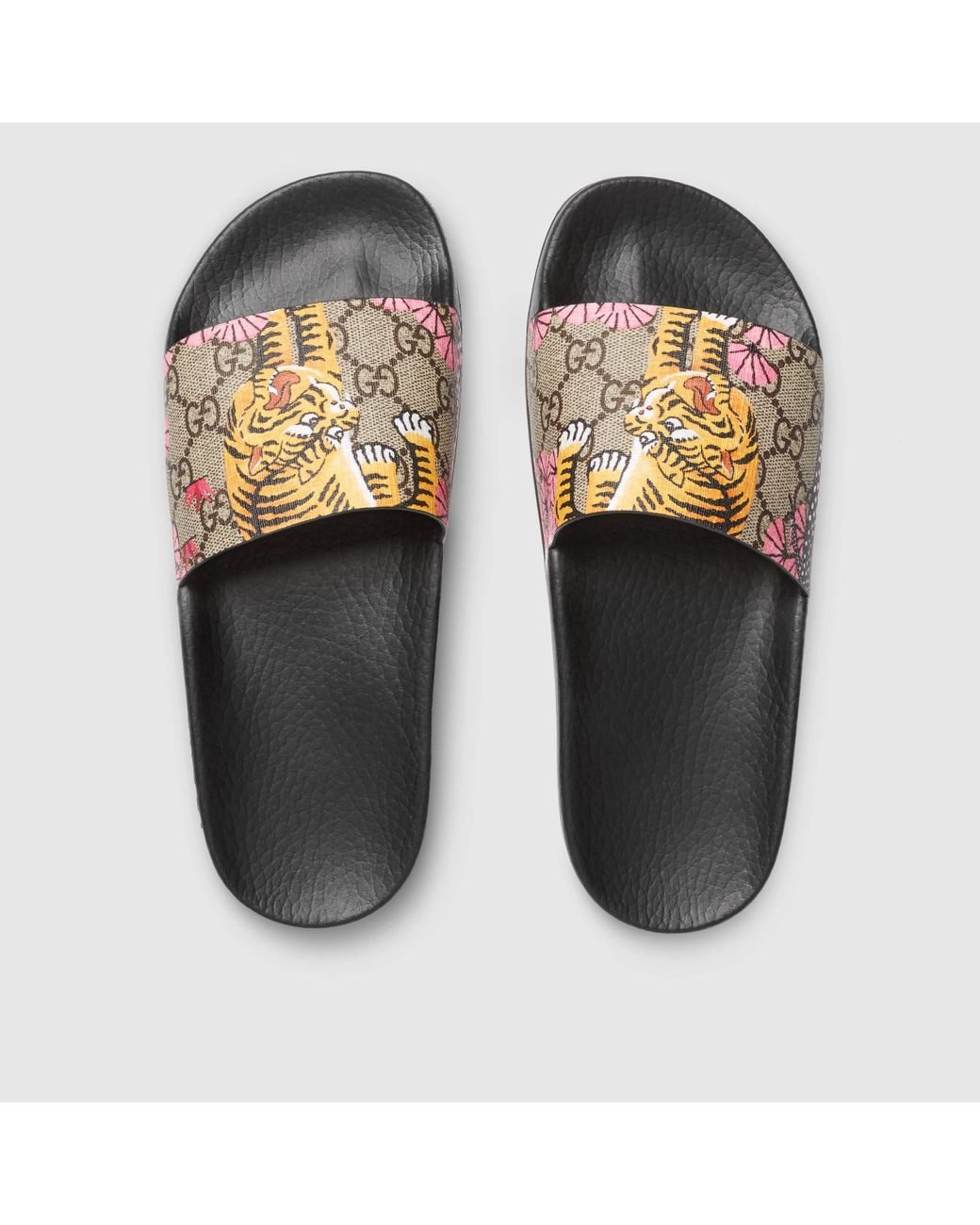 Gucci Pursuit Bengal Slide Sandal | Lyst