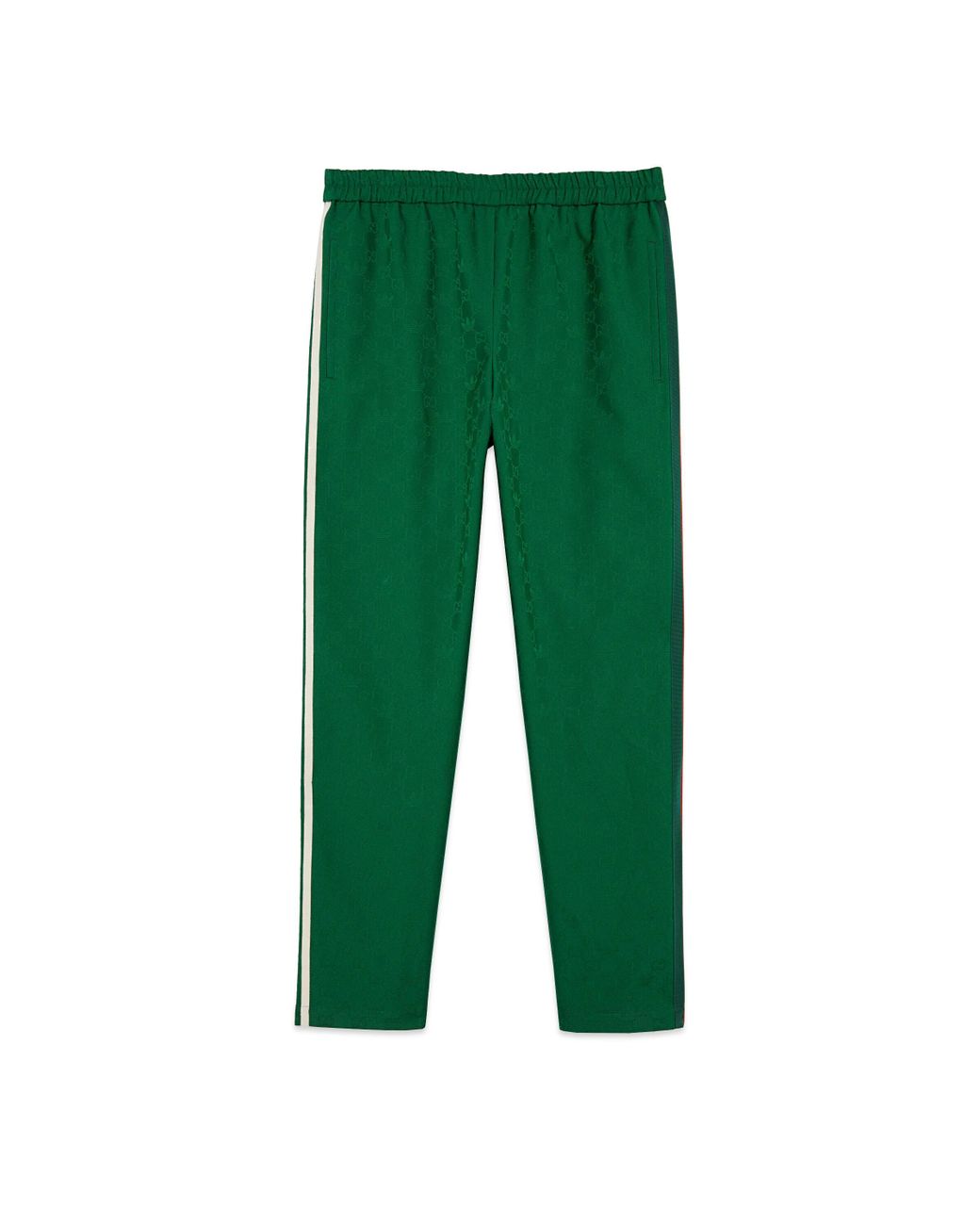 Gucci Synthetic Adidas X GG Trefoil Jacquard Pant in Green for Men | Lyst