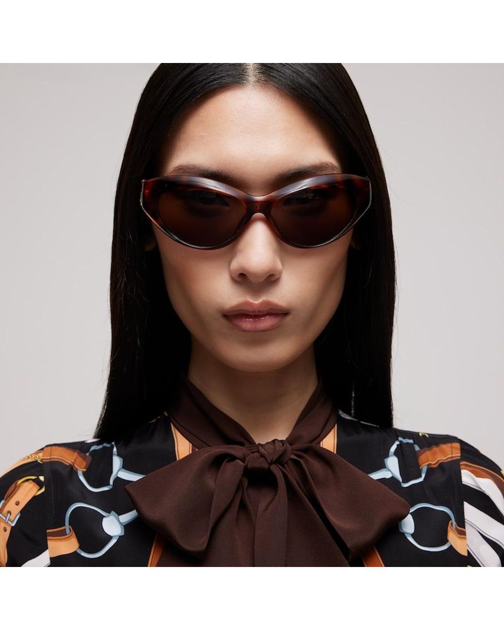 Gucci Brown Sonnenbrille