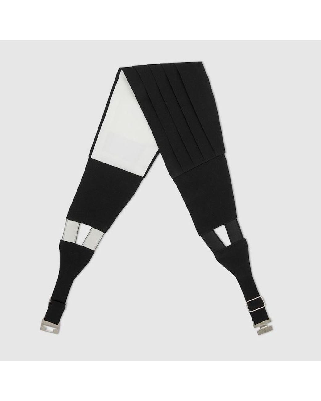 Gucci Black Silk Cummerbund for men