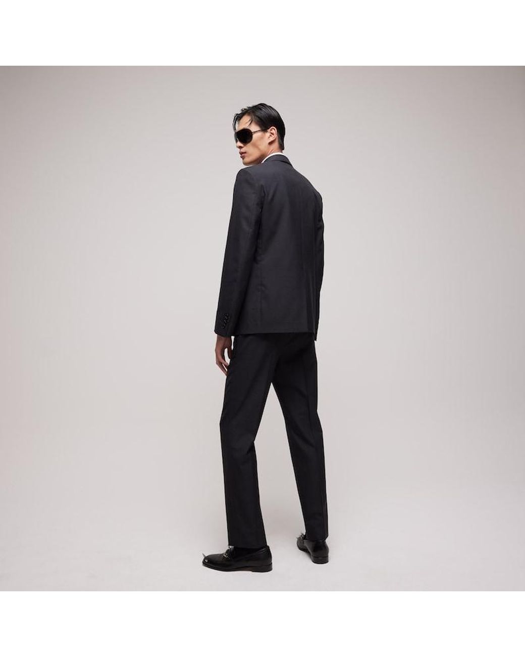 Gucci Blue Wool Single-Breasted Jacket for men