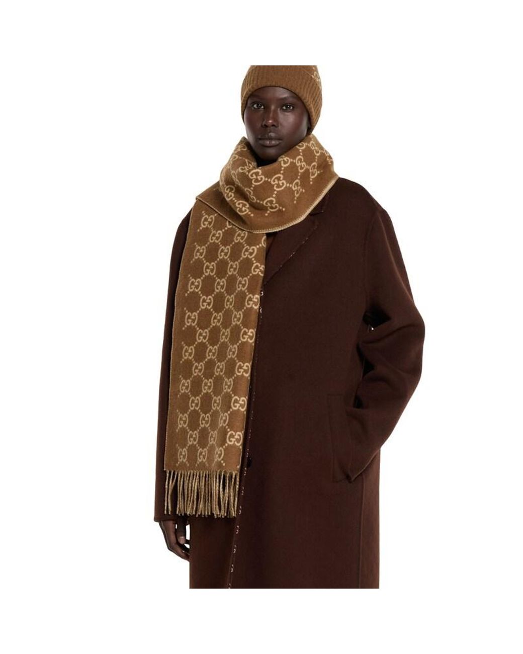 Sciarpa di Gucci in Brown