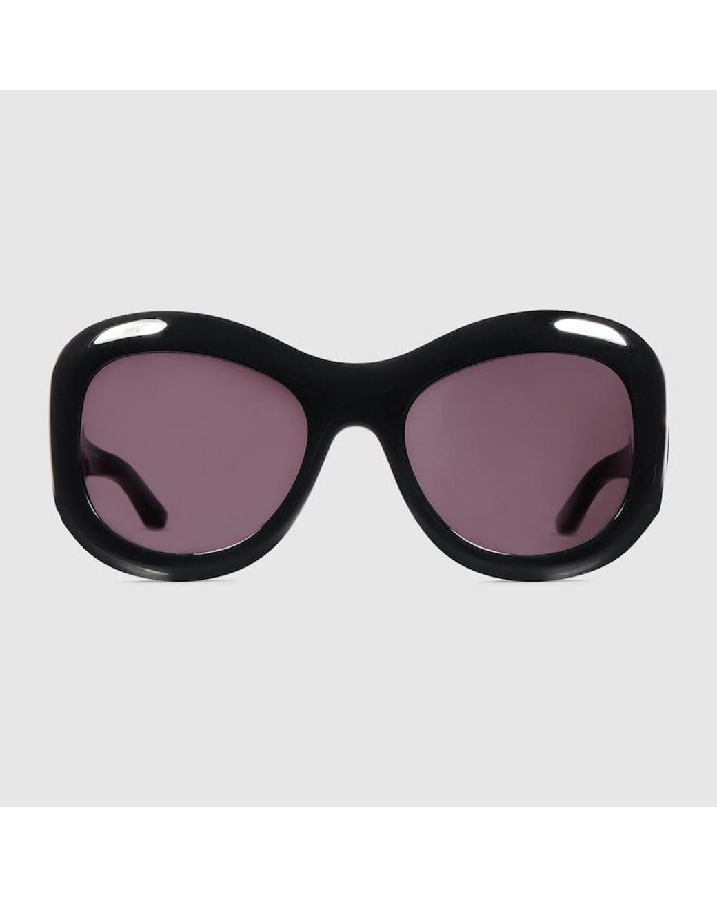 Gucci Purple Round Frame Sunglasses