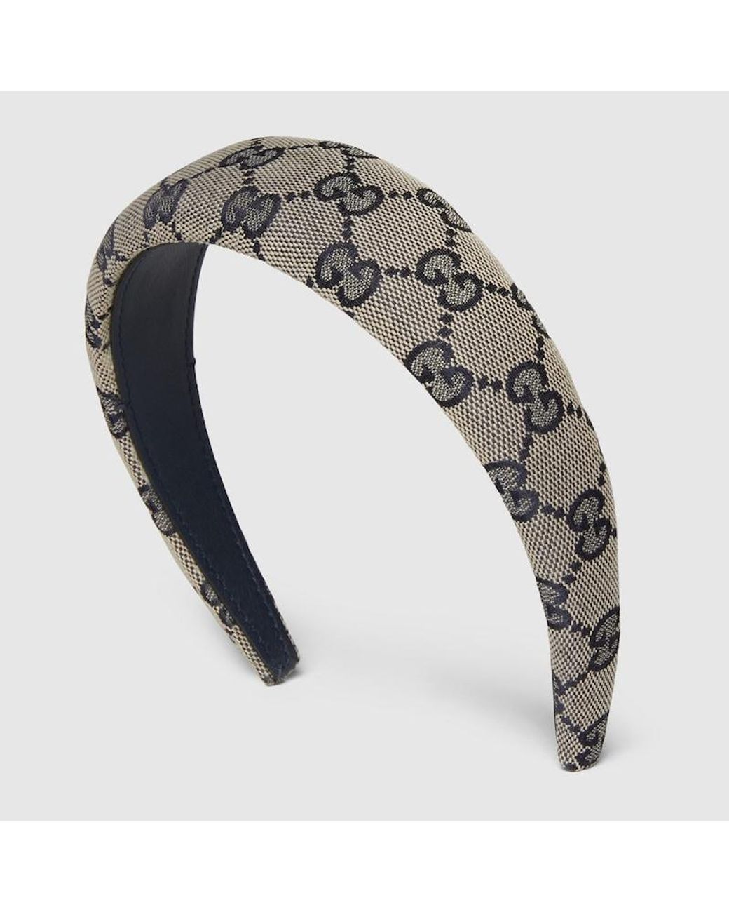 Gucci Gg Canvas Hairband in Blue | Lyst
