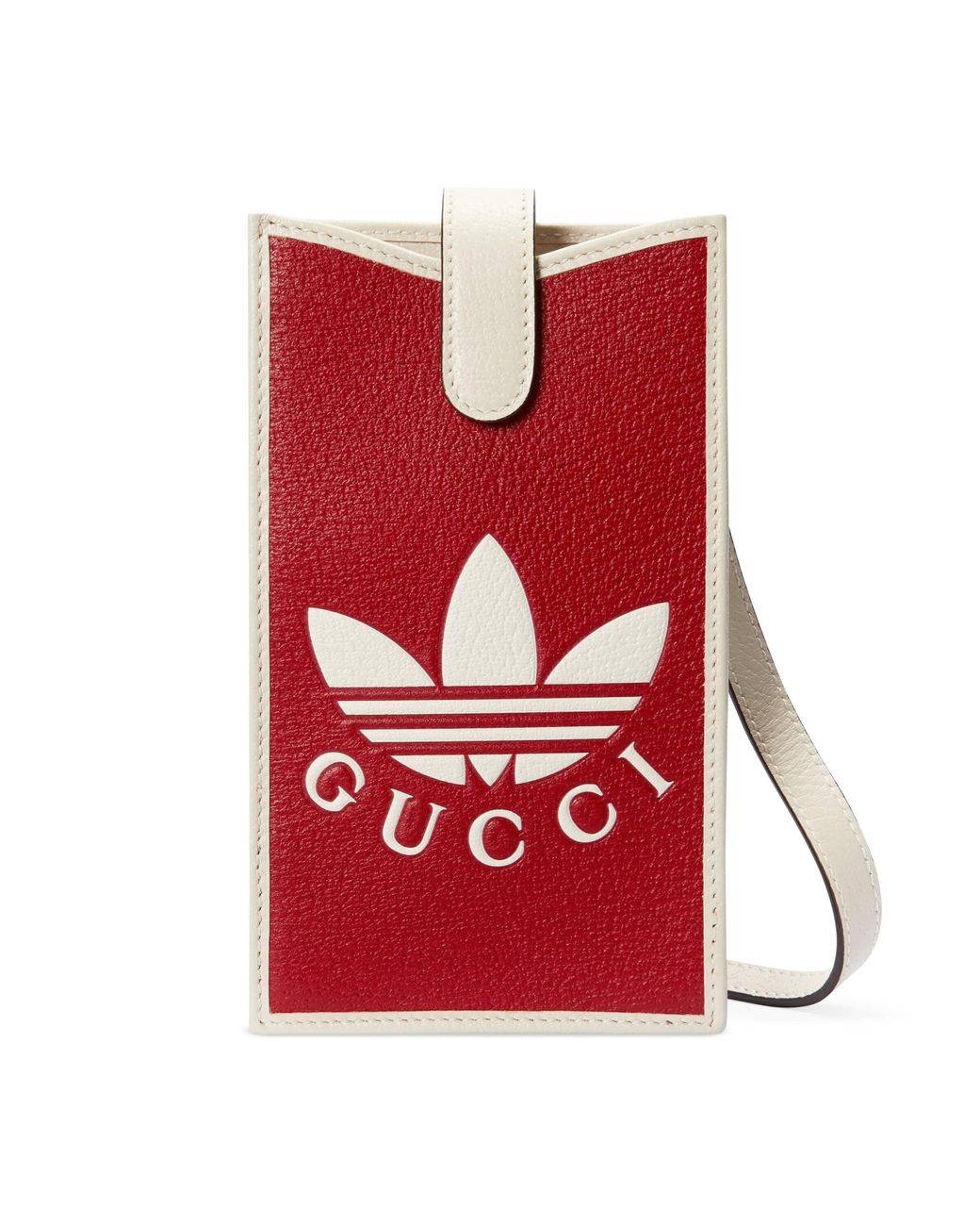 Gucci Leather Adidas X Phone Case in Red | Lyst