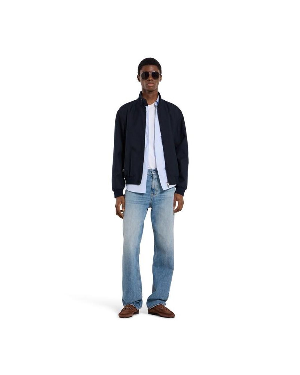 Gucci Blue Straight Leg Jeans for men