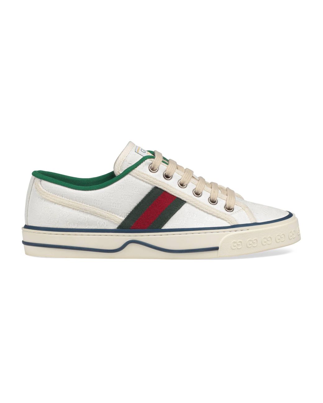 Gucci Canvas Tennis 1977 Sneaker in White Lyst