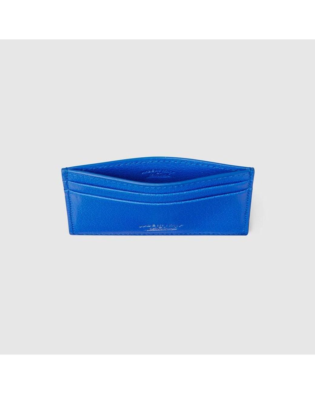 Gucci Lira Kartenetui in Blue für Herren