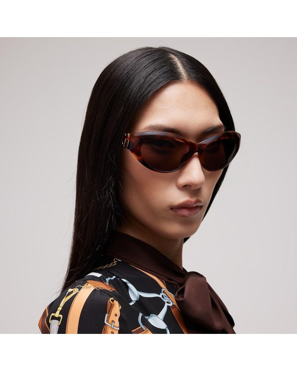 Gucci Brown Sonnenbrille