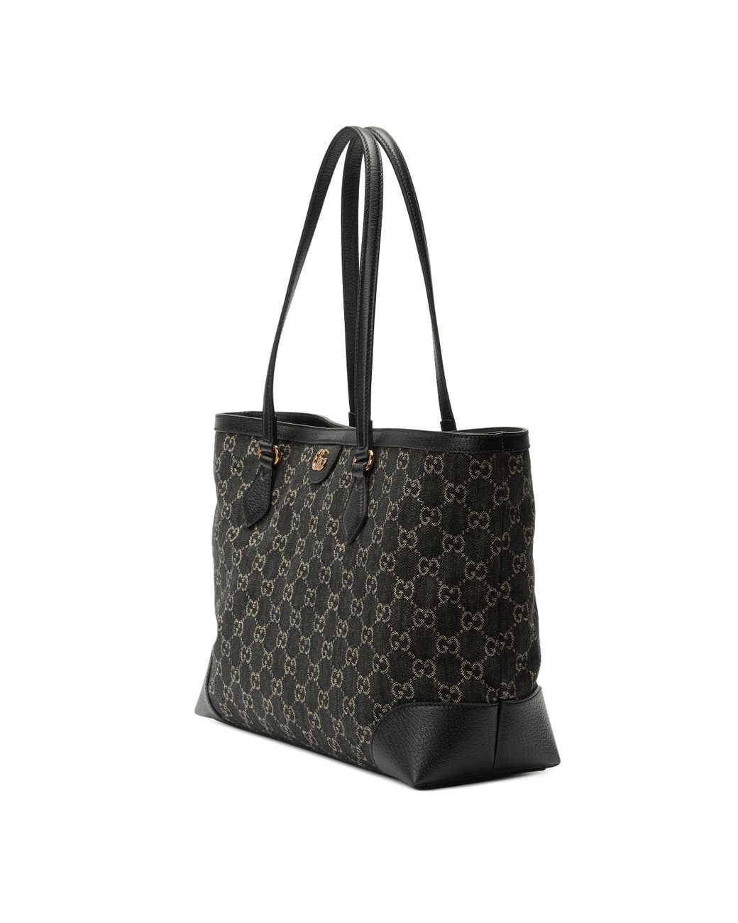 Gucci Ophidia Medium Tote With Web in Black Lyst