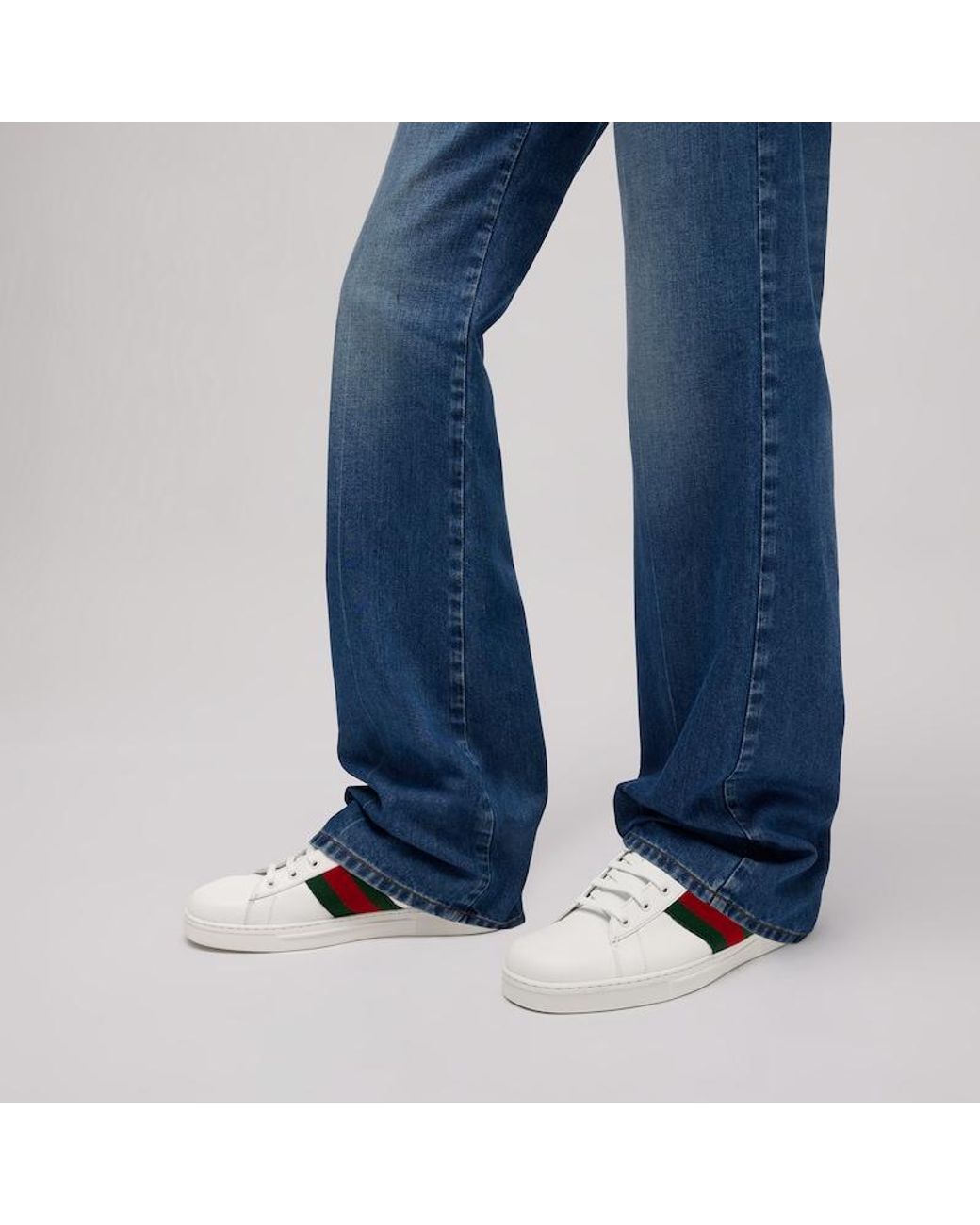 Gucci White Ace Sneaker, Uk