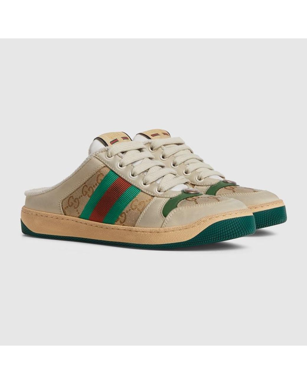 Gucci Natural Screener Mule, Uk