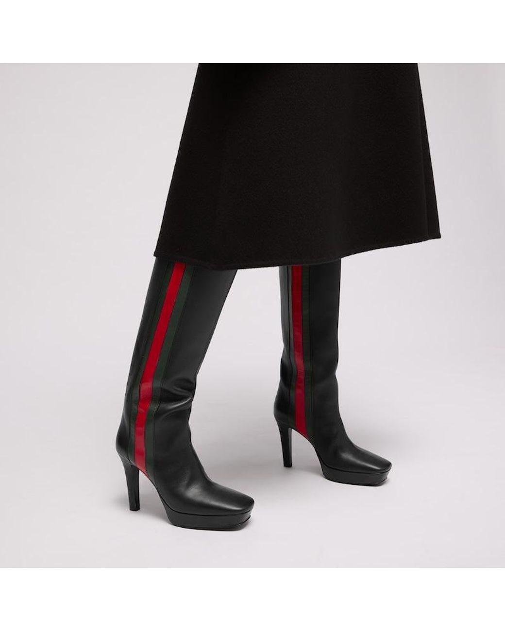 Gucci Black Galleria Boot, Leather