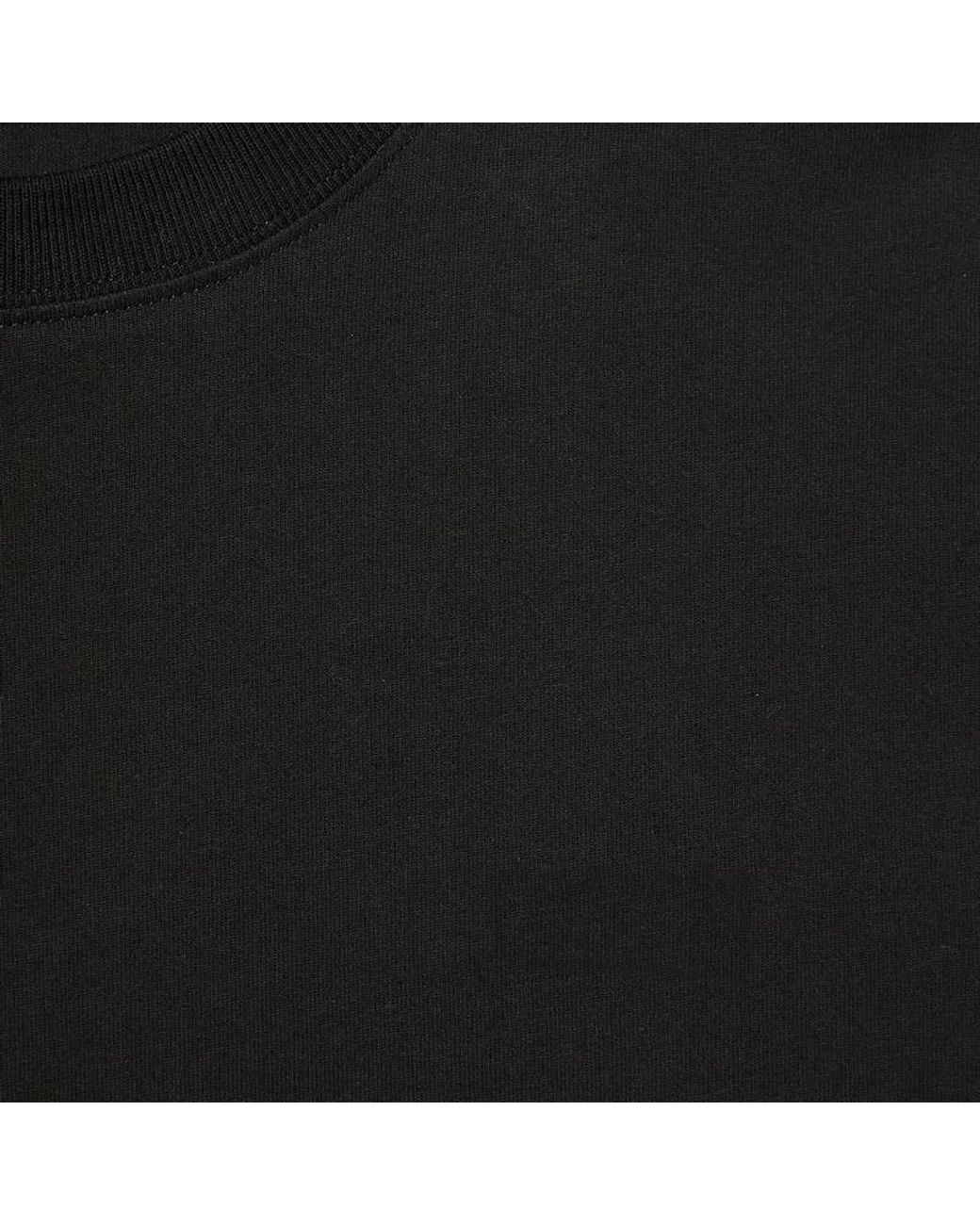 Gucci Black Cotton Jersey T-Shirt With Embroidery for men