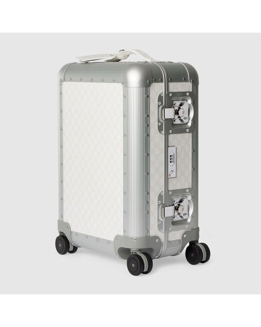 Gucci Gray Porter Cabin Plus Trolley, Metal for men