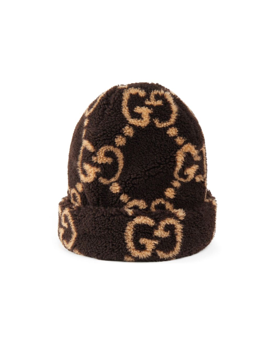 Gucci GG Wool Hat in Brown for Men | Lyst