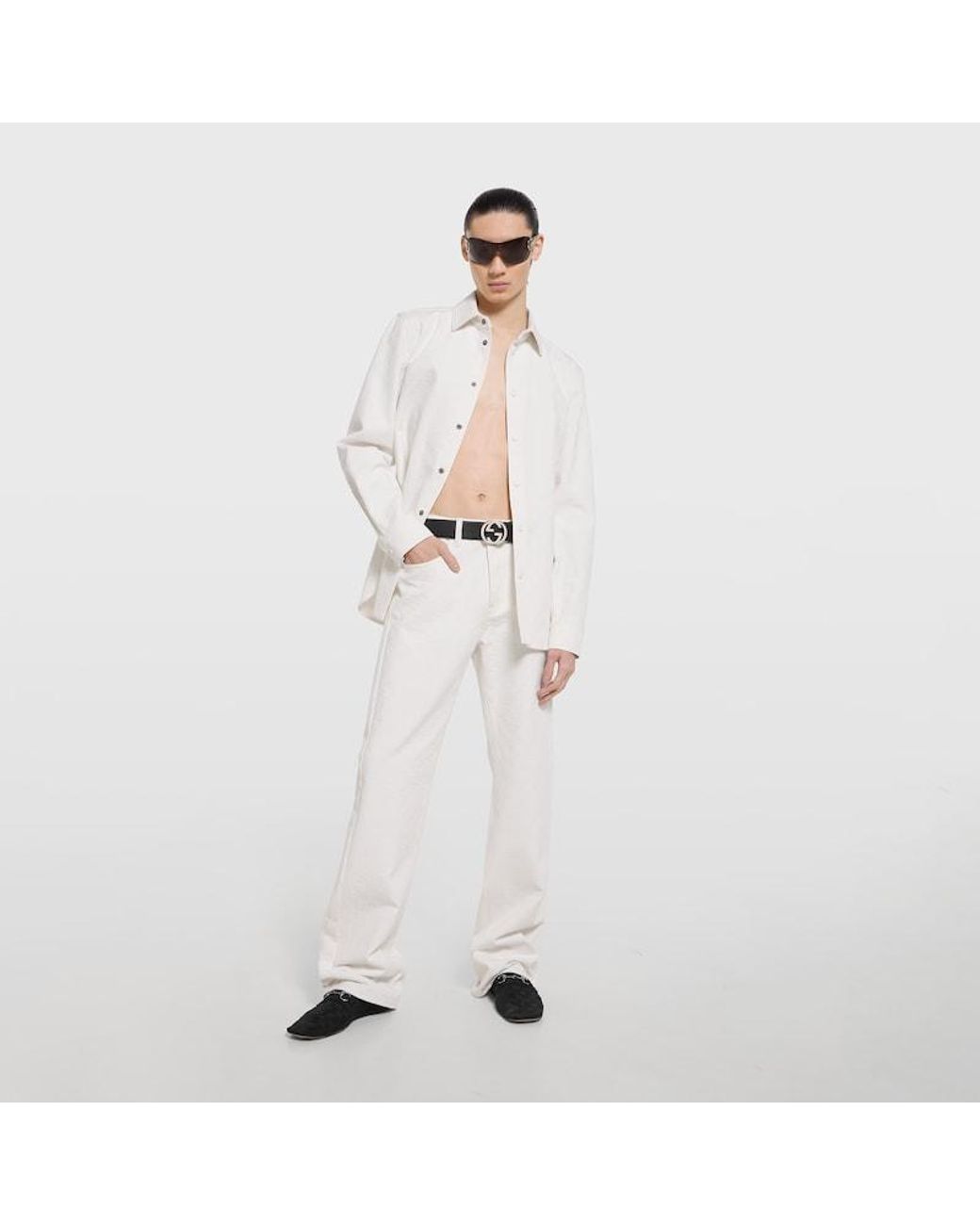 Camicia di Gucci in White da Uomo