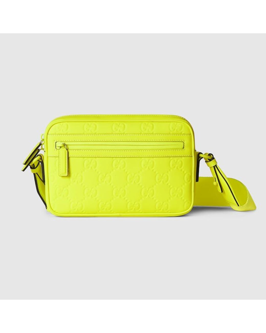 GUCCI★素敵！Yellow GG Embossed Star Cross Body Shoulder Bag GUCCI GG Embossed Leather Shoulder Bag in Yellow | eBay