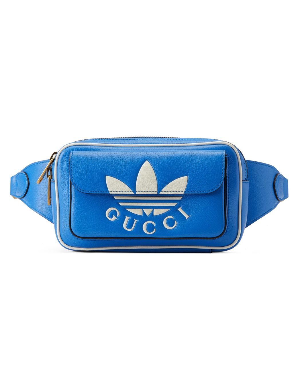 Gucci Adidas X Trefoil Belt Bag in Blue for Men Lyst
