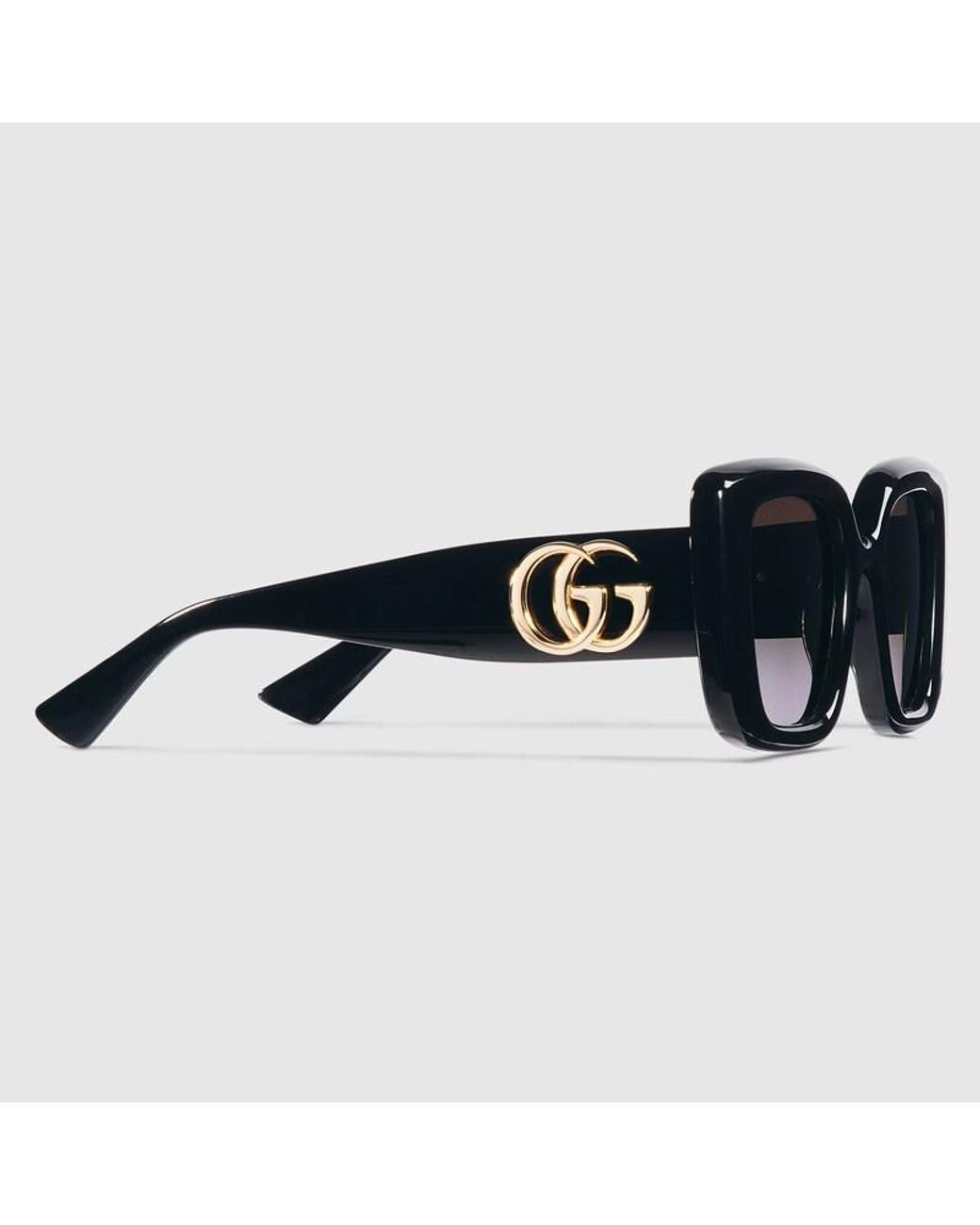 Gucci Black Butterfly Frame Sunglasses