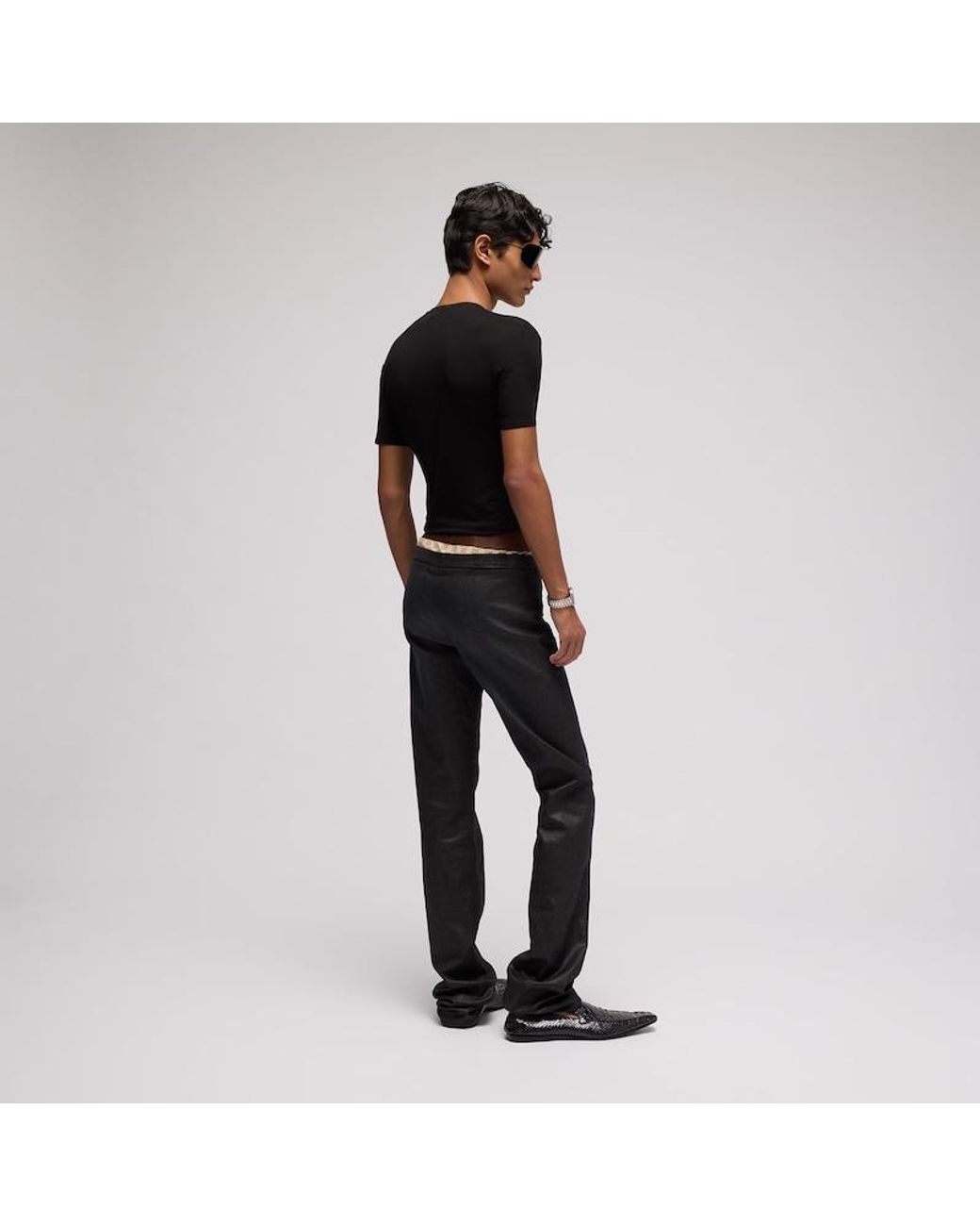 Gucci Black Stretch Jersey T-Shirt, Size Xxxl, Ready-To-Wear