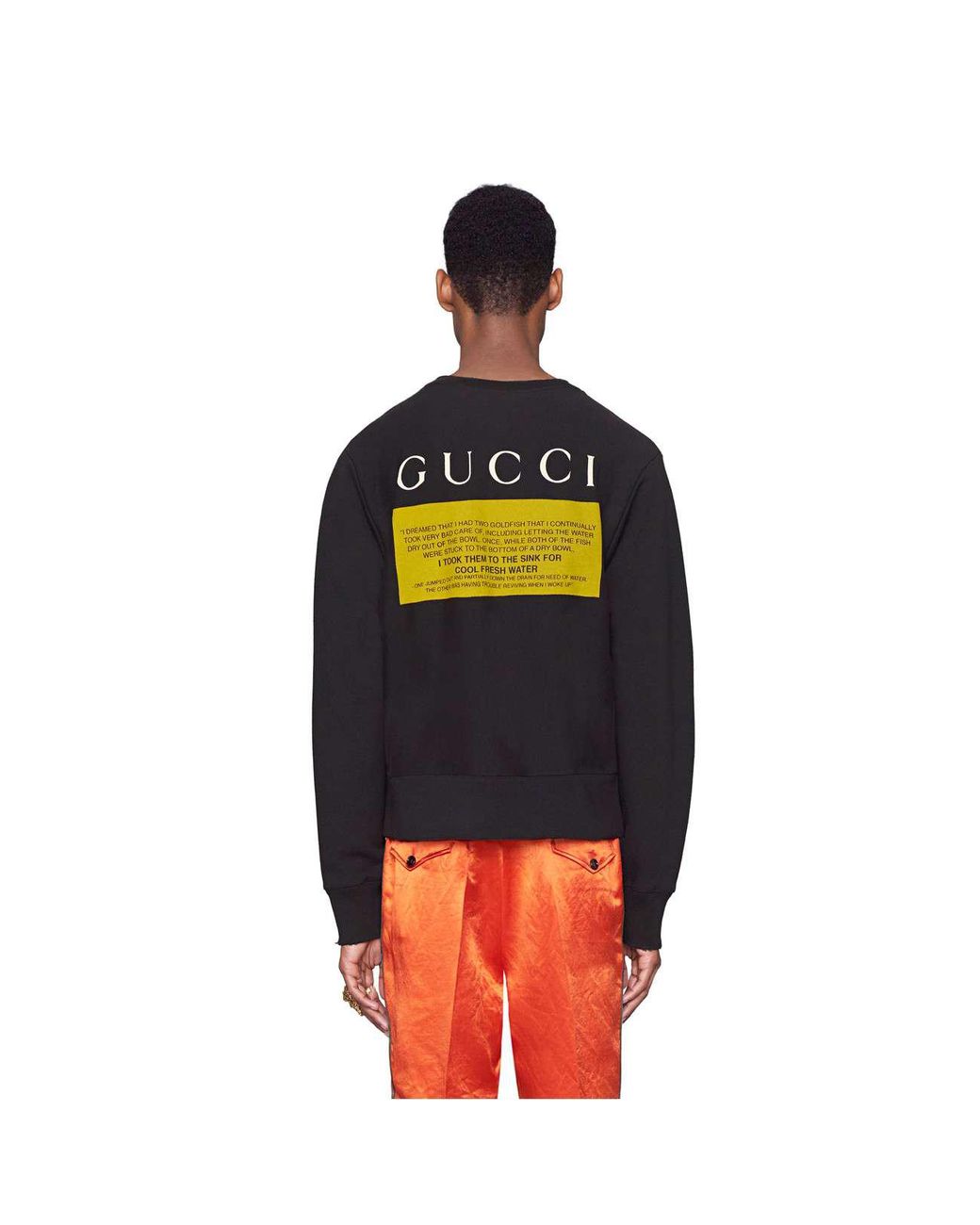Black cat sale gucci sweatshirt