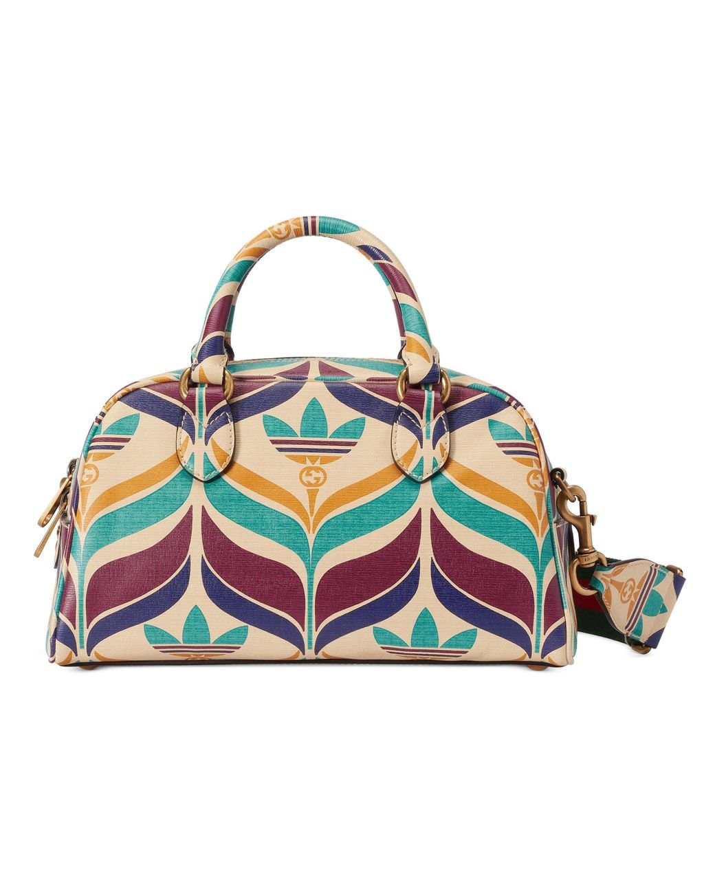 Gucci Adidas X Mini Duffle Bag in White for Men Lyst