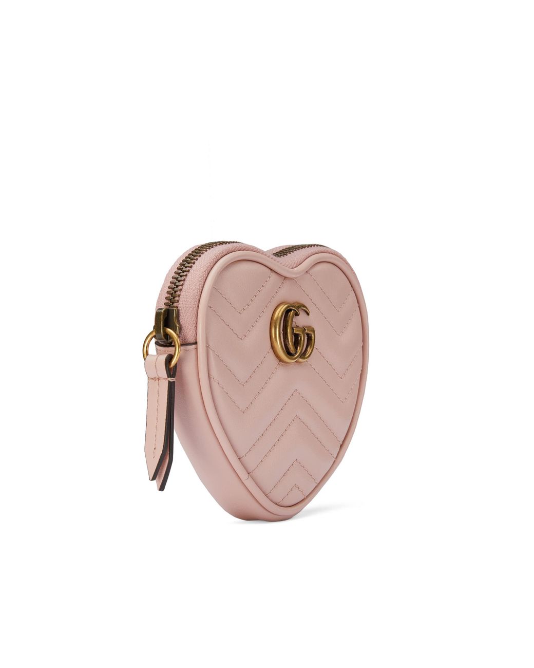 Gucci GG Canvas Heart Coin Pouch (SHF-8ldoVR) – LuxeDH