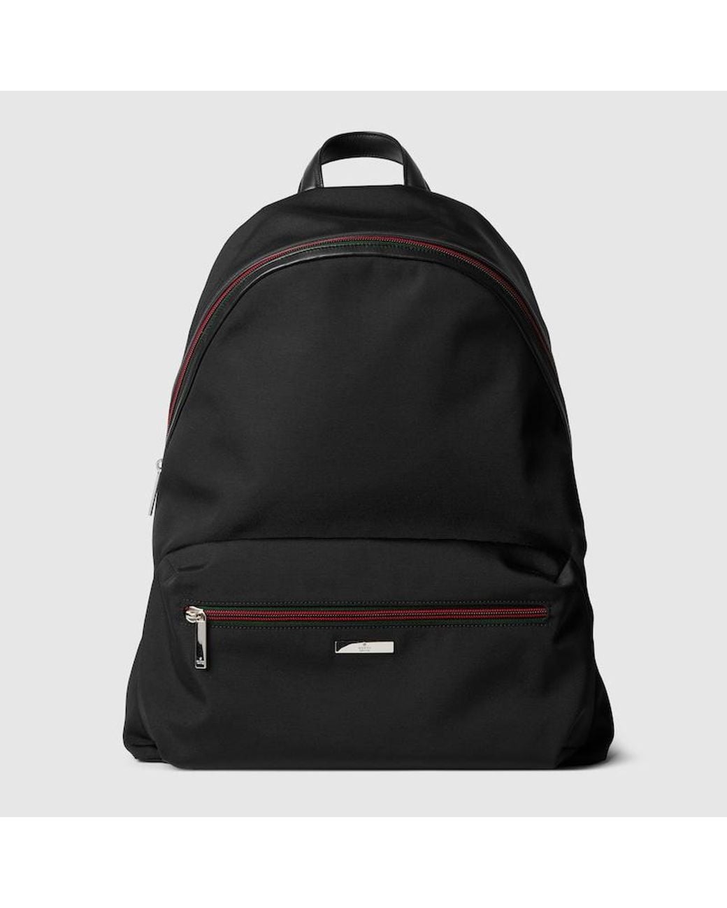 Gucci Black Tag Medium Backpack for men