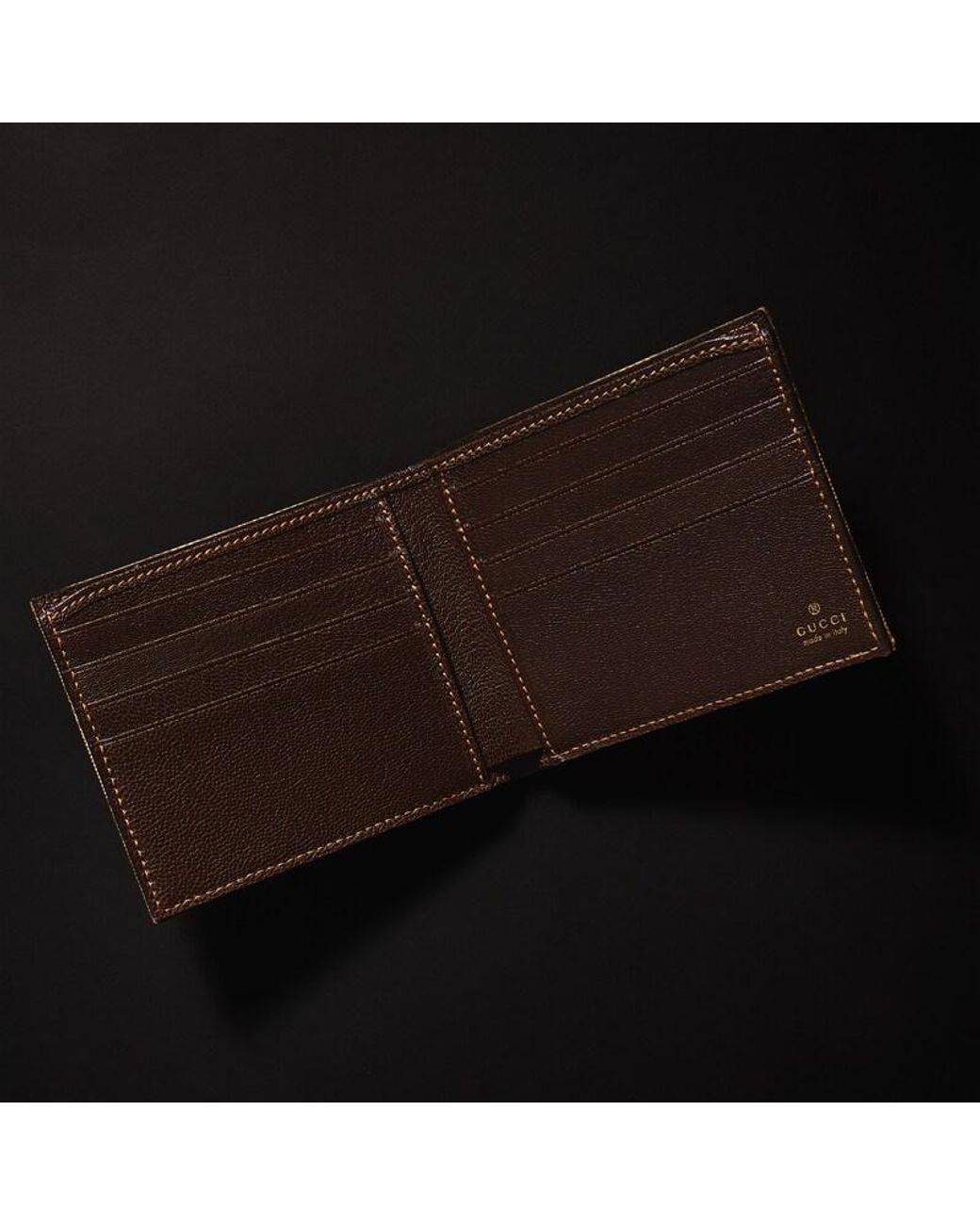 Gucci Natural Essence Classic Bi-Fold Wallet for men