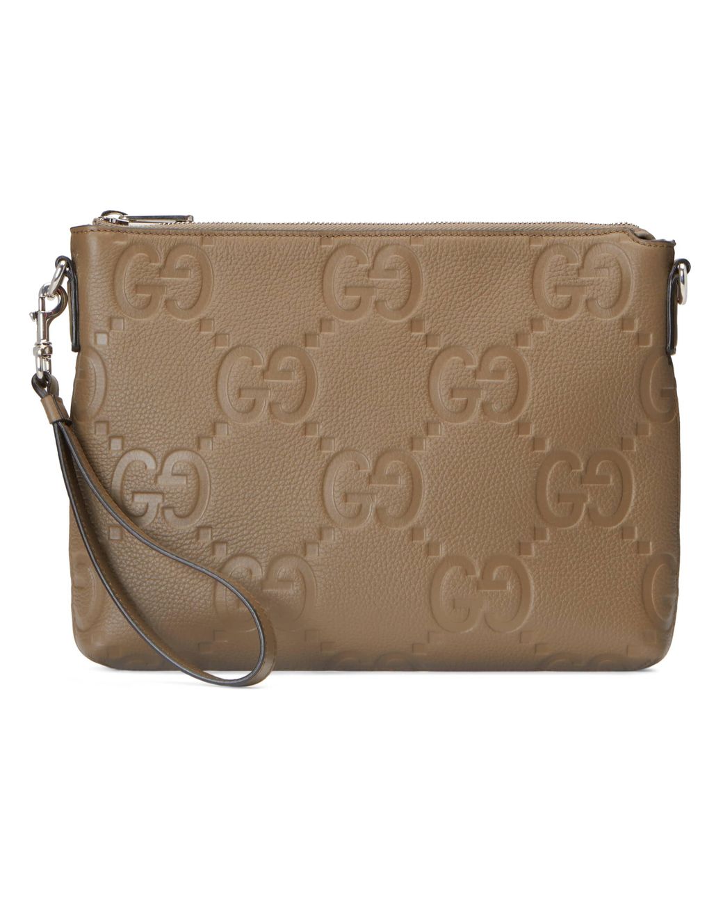 Gucci Jumbo GG Medium Messenger Bag in Natural for Men Lyst