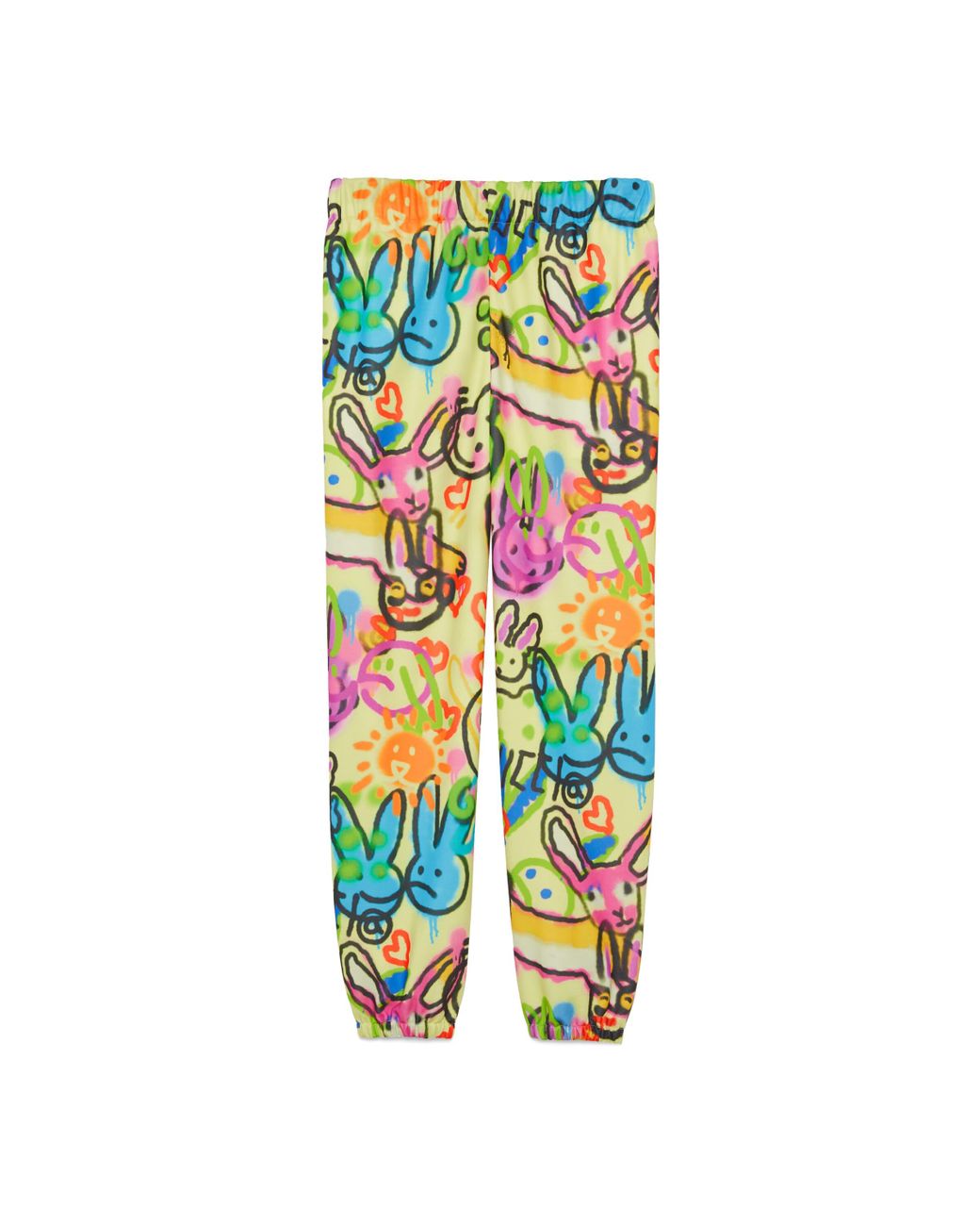 Gucci Logo-Print Drawstring Track Pants Blue