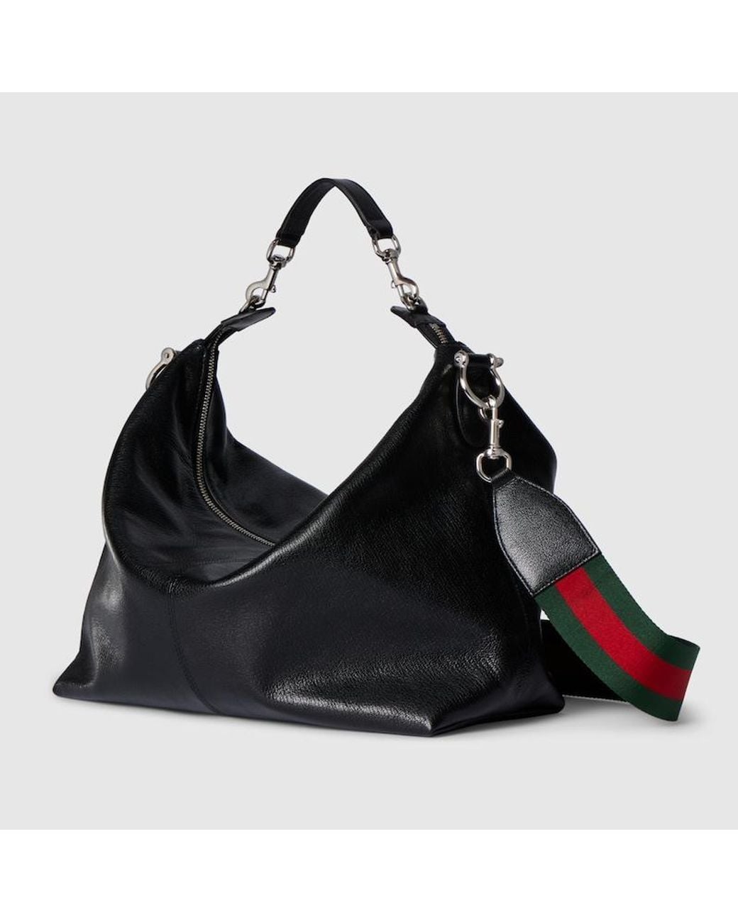 Gucci Black Brera Medium Crossbody Bag for men
