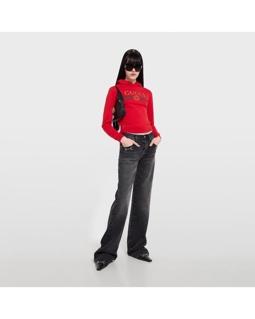 Felpa di Gucci in Red