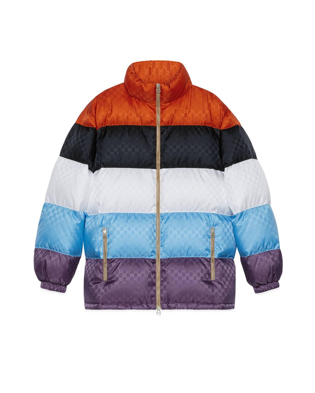 Gg jacquard shop padded jacket