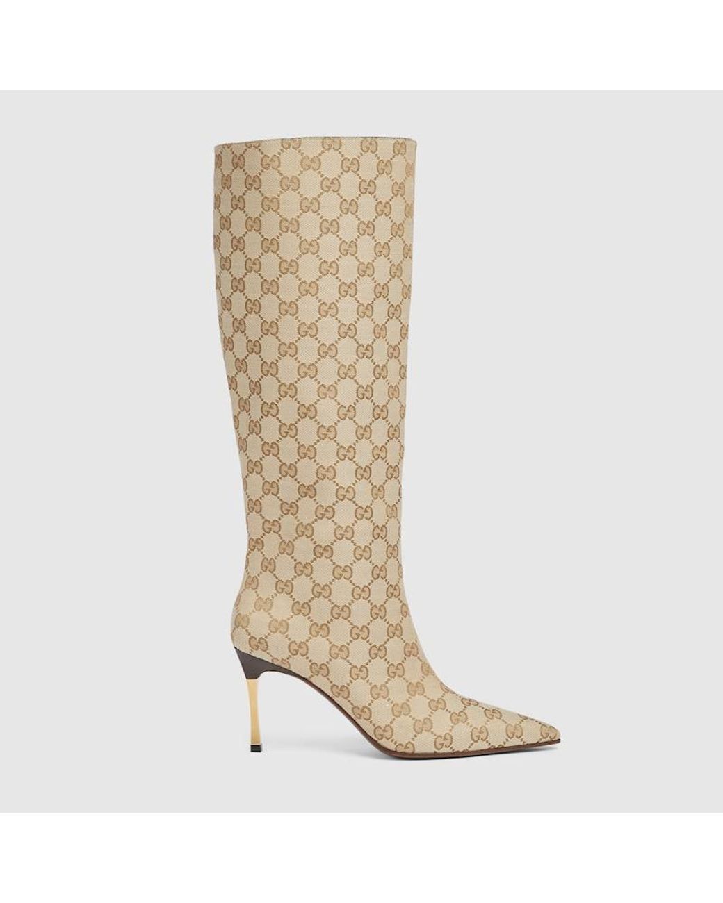 Gucci Natural Bombshell Boot, .5 Uk