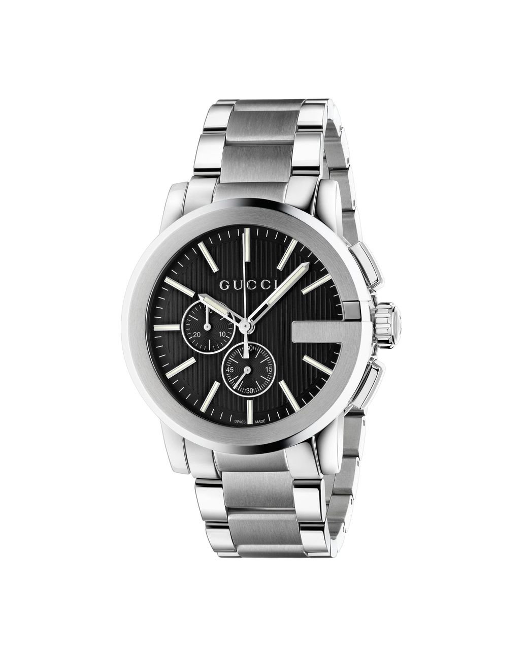 Gucci G-chrono Watch, 44mm in Black for Men | Lyst UK