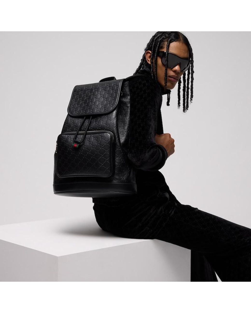 Gucci Black Backpacks for men