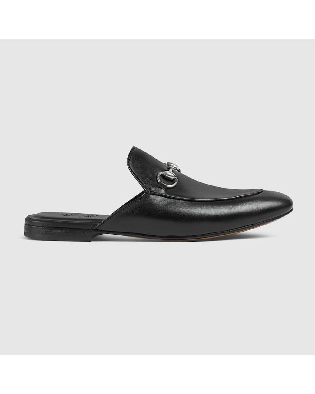 Gucci Black Mule With Horsebit, Uk for men