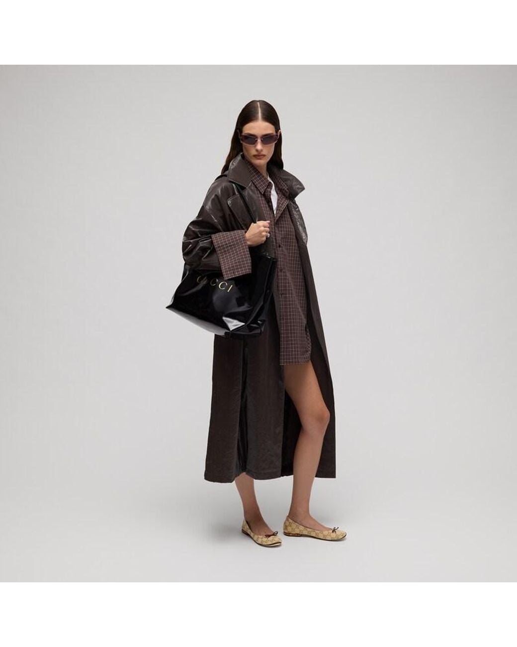 Gucci Natural Ballerina With Bamboo, Uk