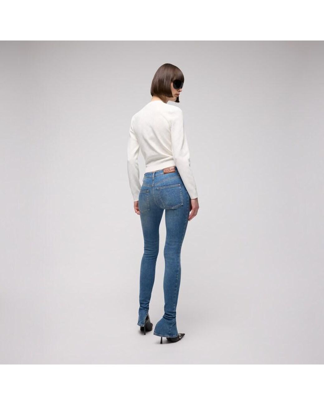 Gucci Natural Gg Fine Viscose Jacquard Cardigan