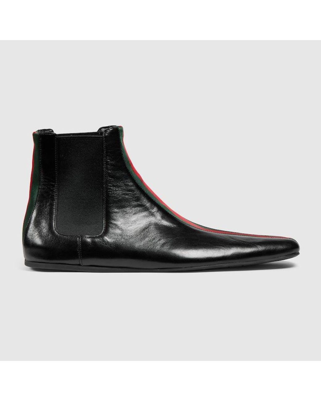 Gucci Black Cupertino Ankle Boot, Uk