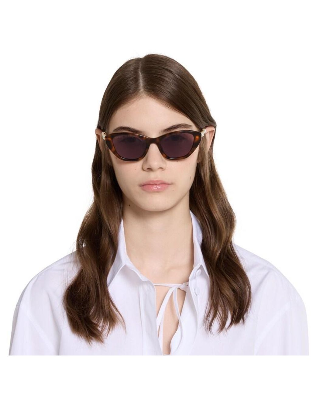 Gucci Brown Sonnenbrille