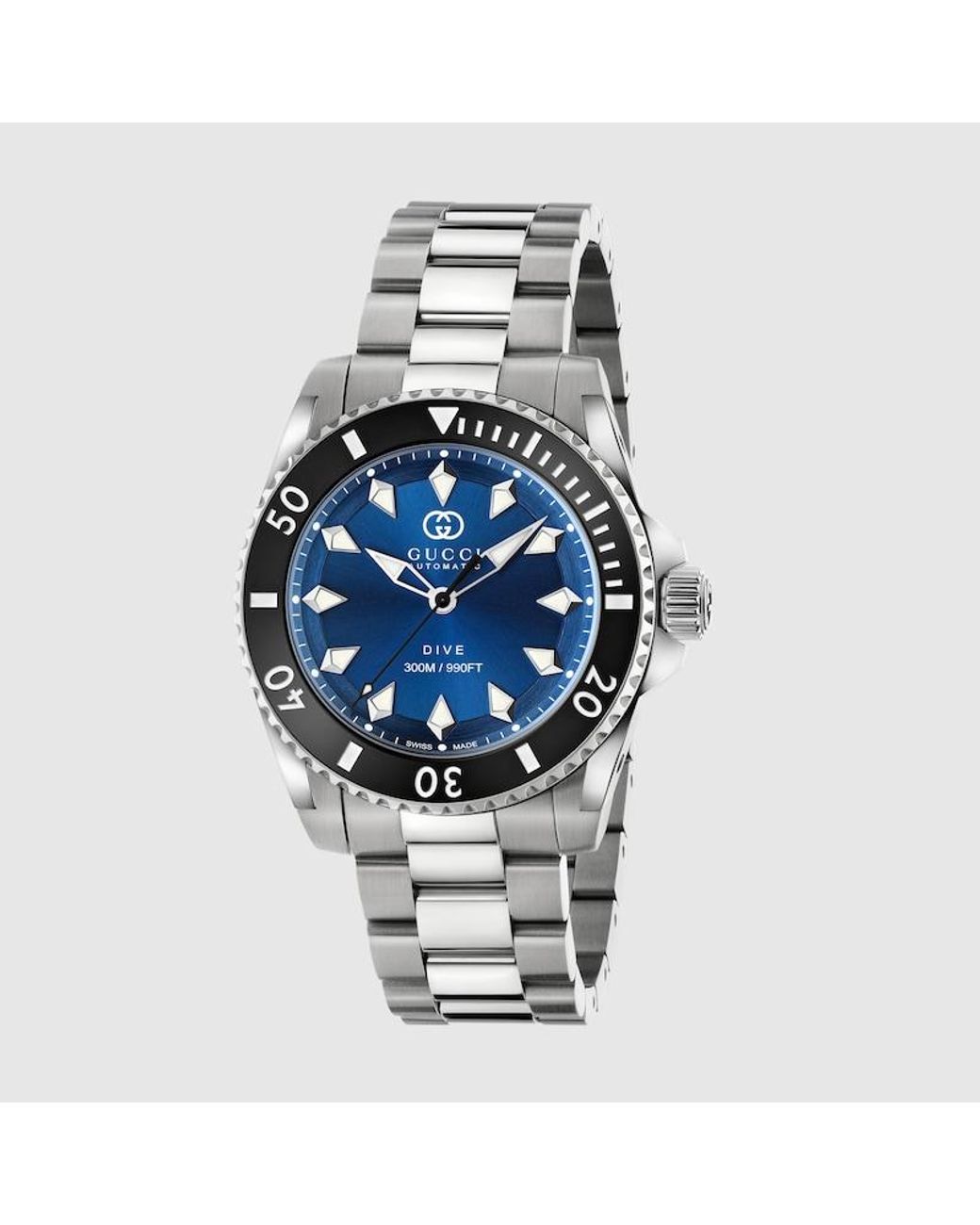 Montre Dive Gucci pour homme en coloris Blue