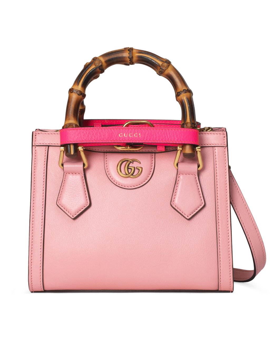 Gucci Diana Mini Tote Bag in Pink | Lyst Canada