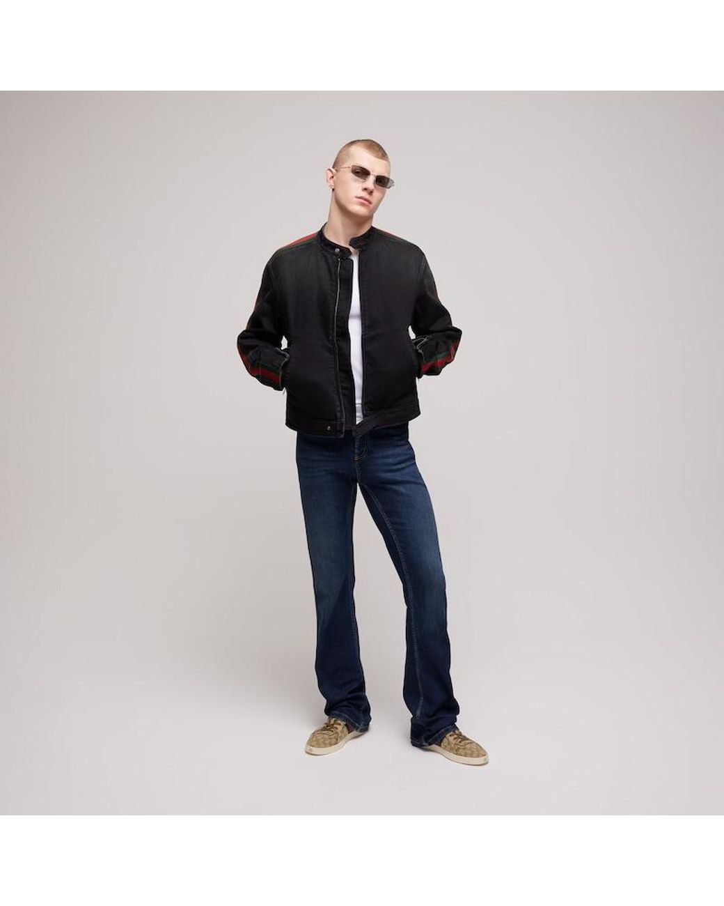 Gucci Natural Stretch Low-Top Sneaker for men