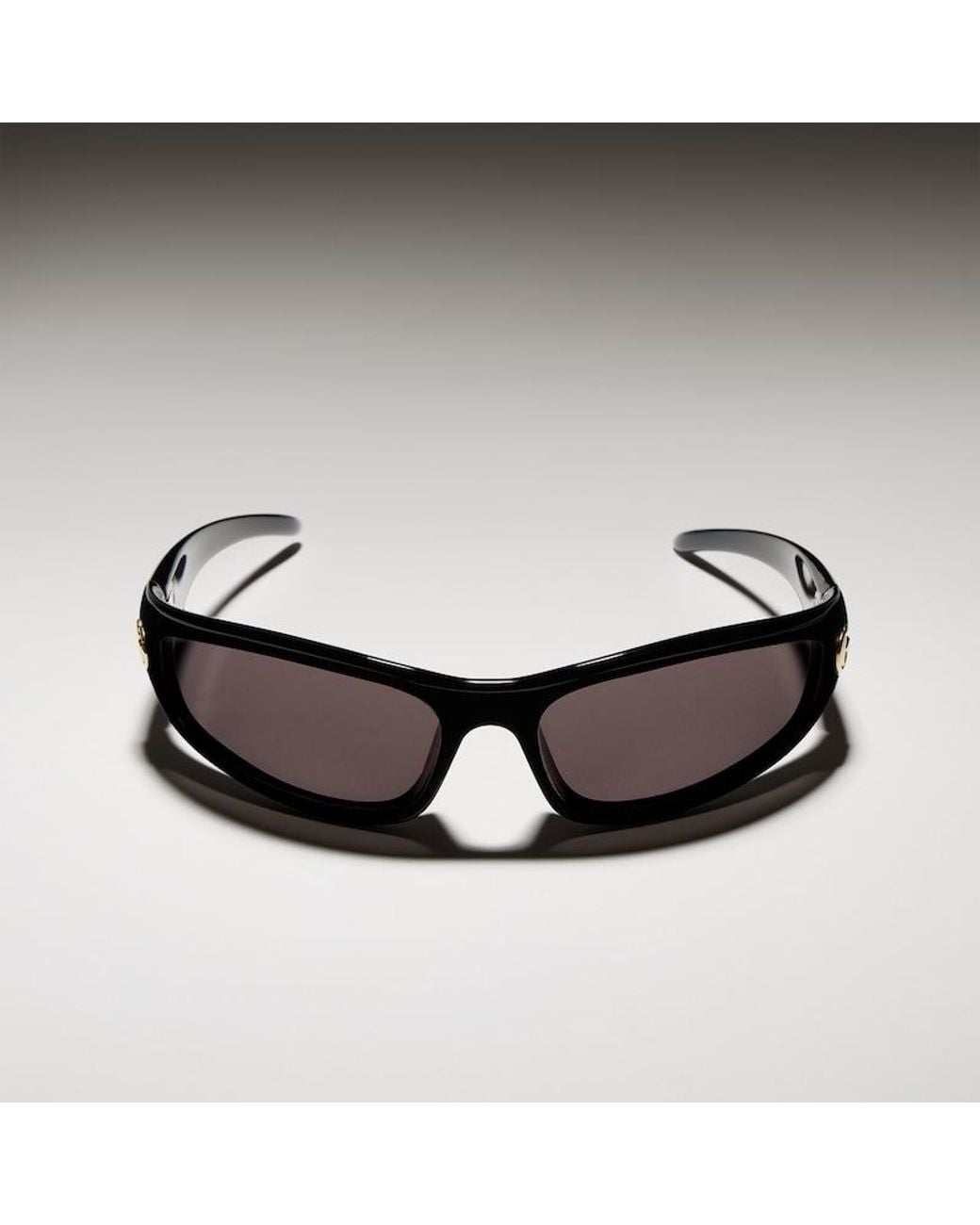 Gucci Black Geometric Frame Sunglasses