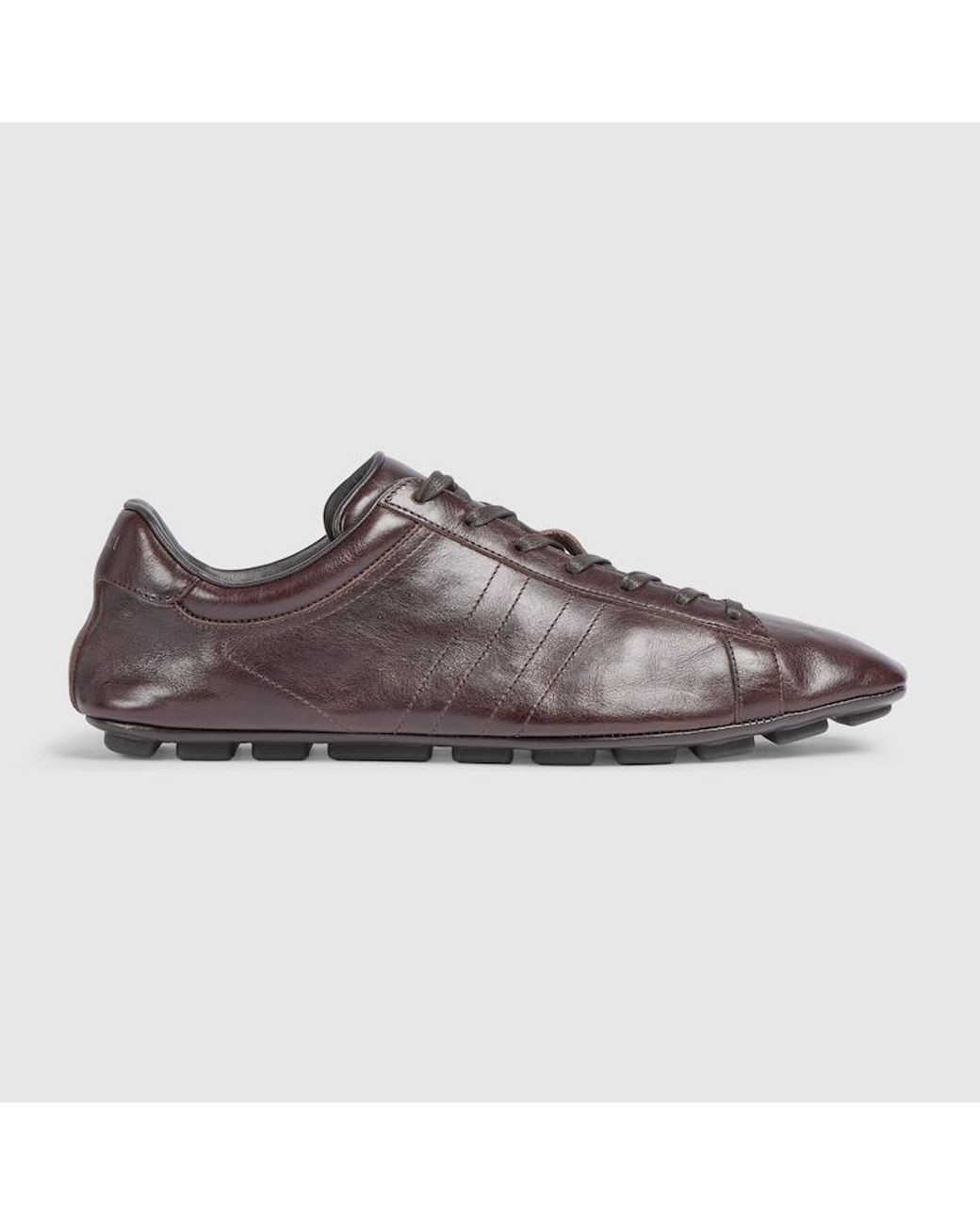 Gucci Brown Sneaker With Driver Sole, Uk for men