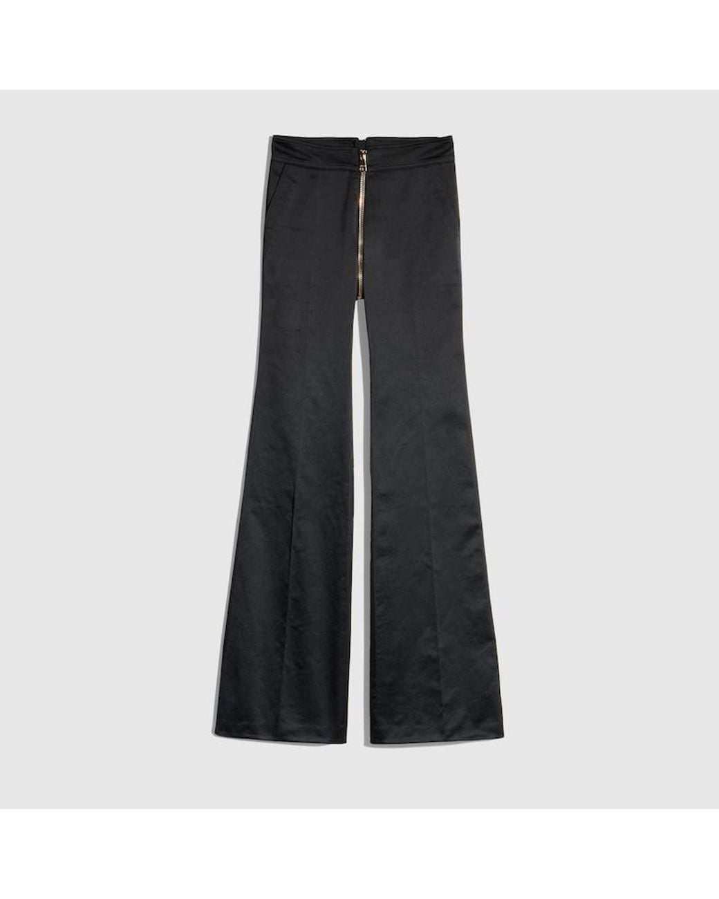 Gucci Black Cotton Duchesse Pants