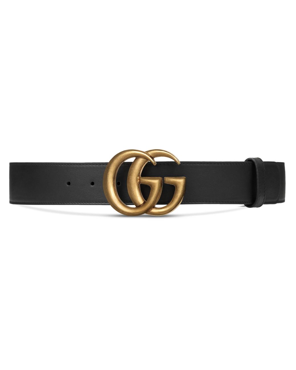 gucci wide leather belt